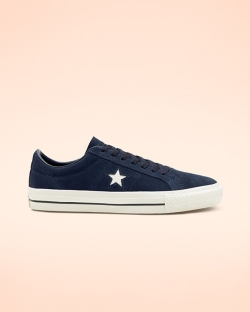 Converse Suede CONS One Star Pro Férfi Rövidszárú Sötét/Obszidián | BJUIZTF-HU